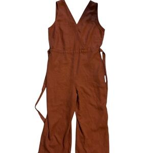 Kuhl Chestnut V-Neck Jumpsuit